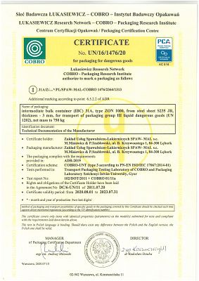 Certificates